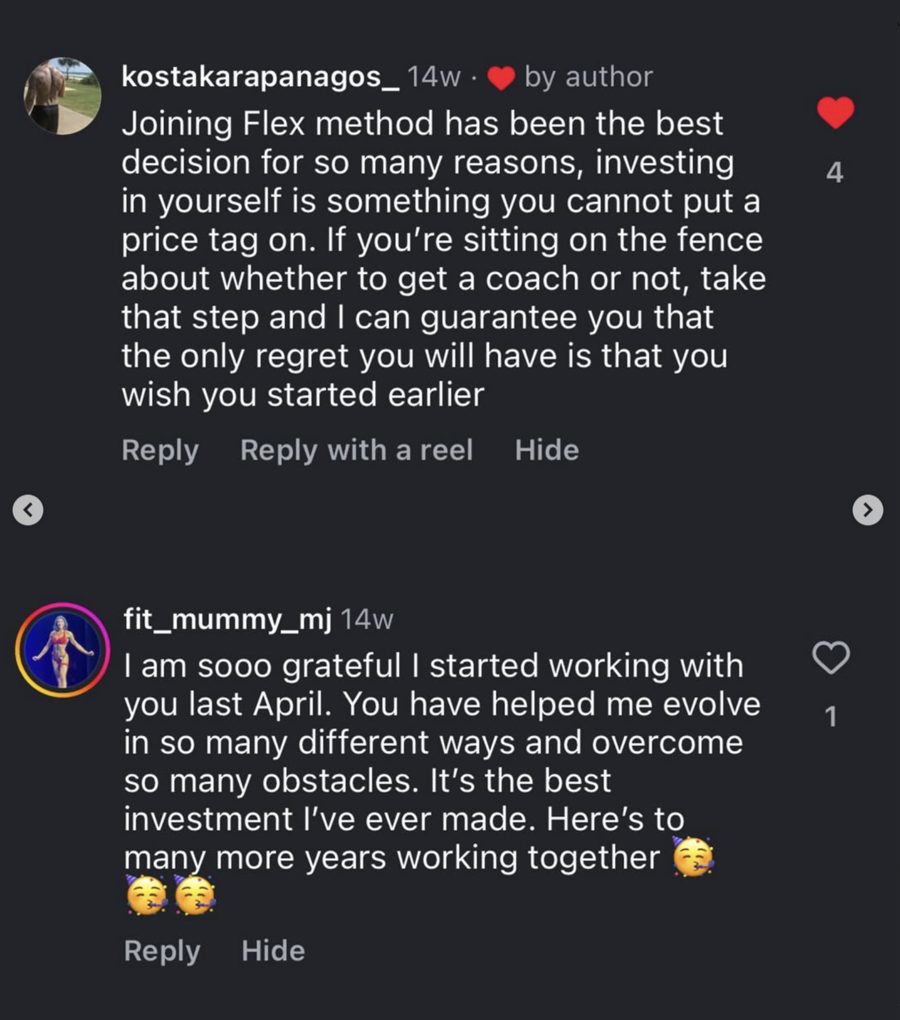 Client comment