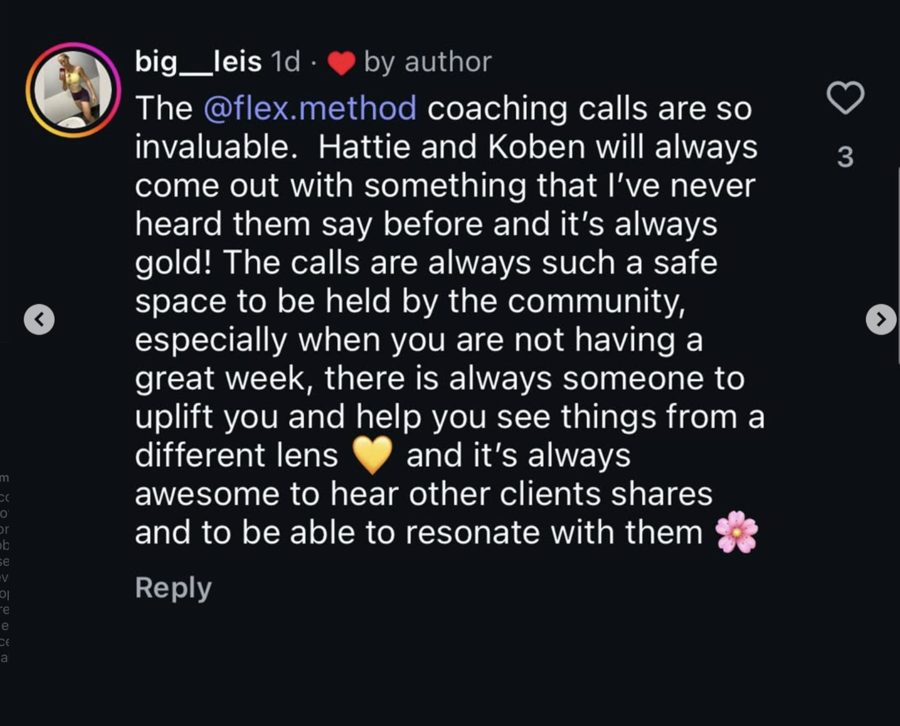 Client comment