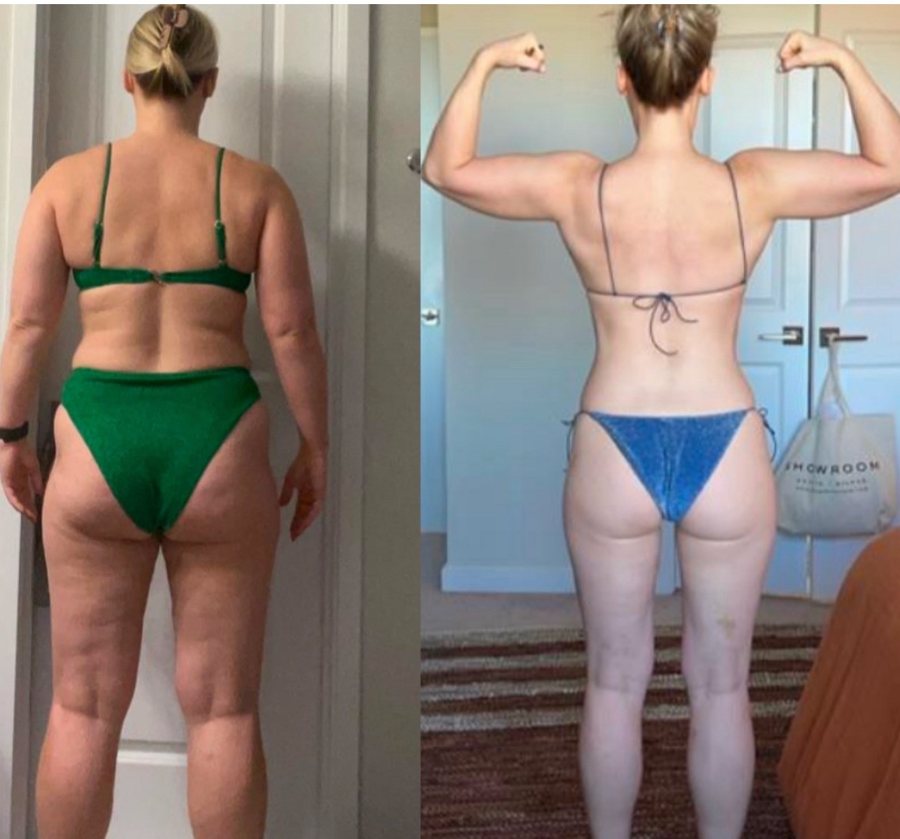 Katie's transformation